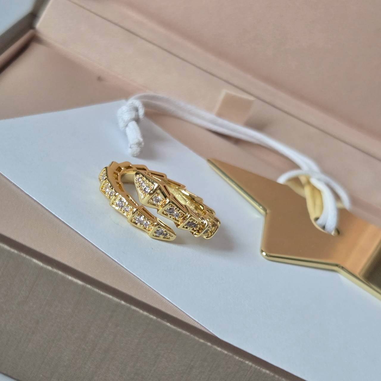 PP13289 แหวน BVL(ทอง)(ไซส์7)