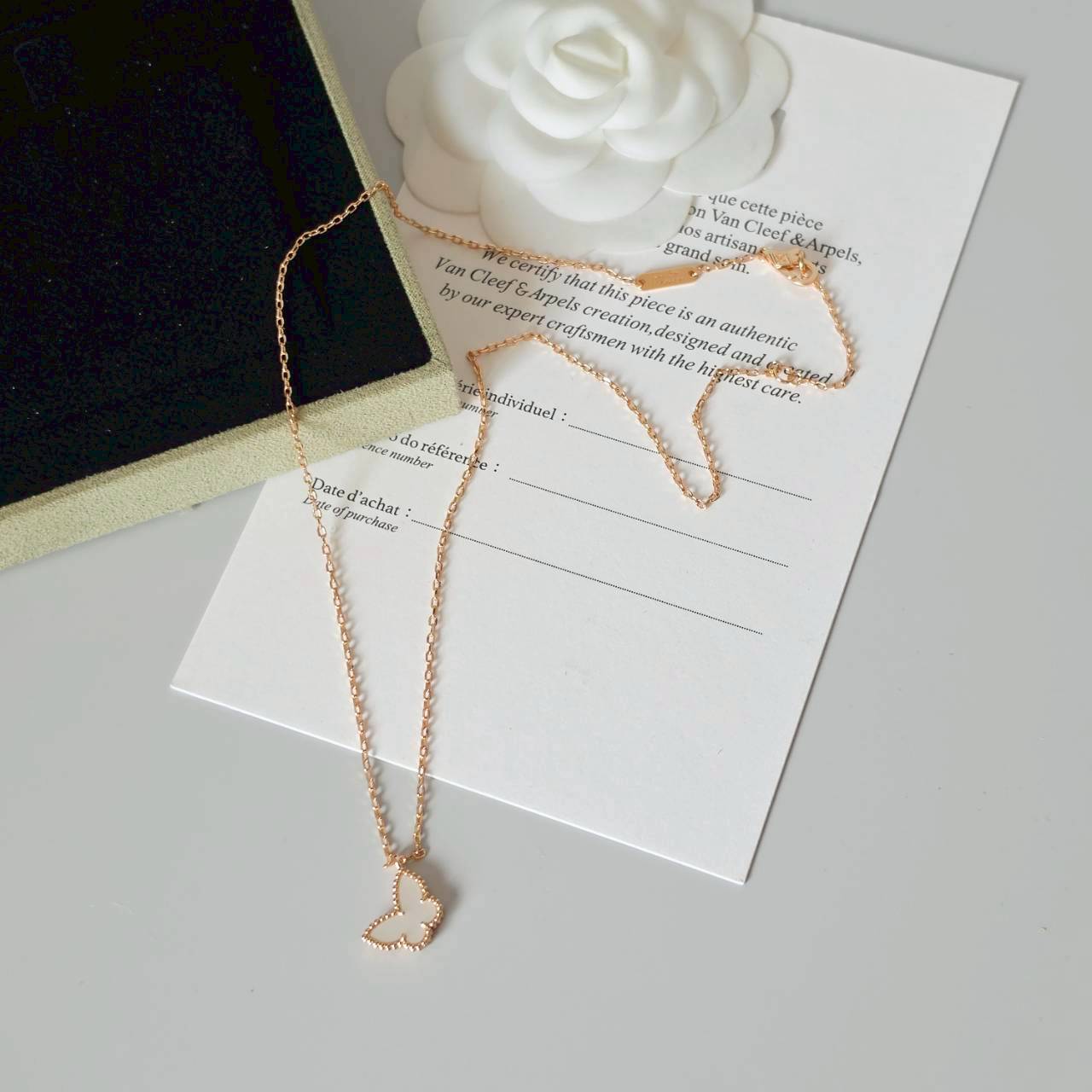 PP14054 สร้อยคอ VC(PinkGold)