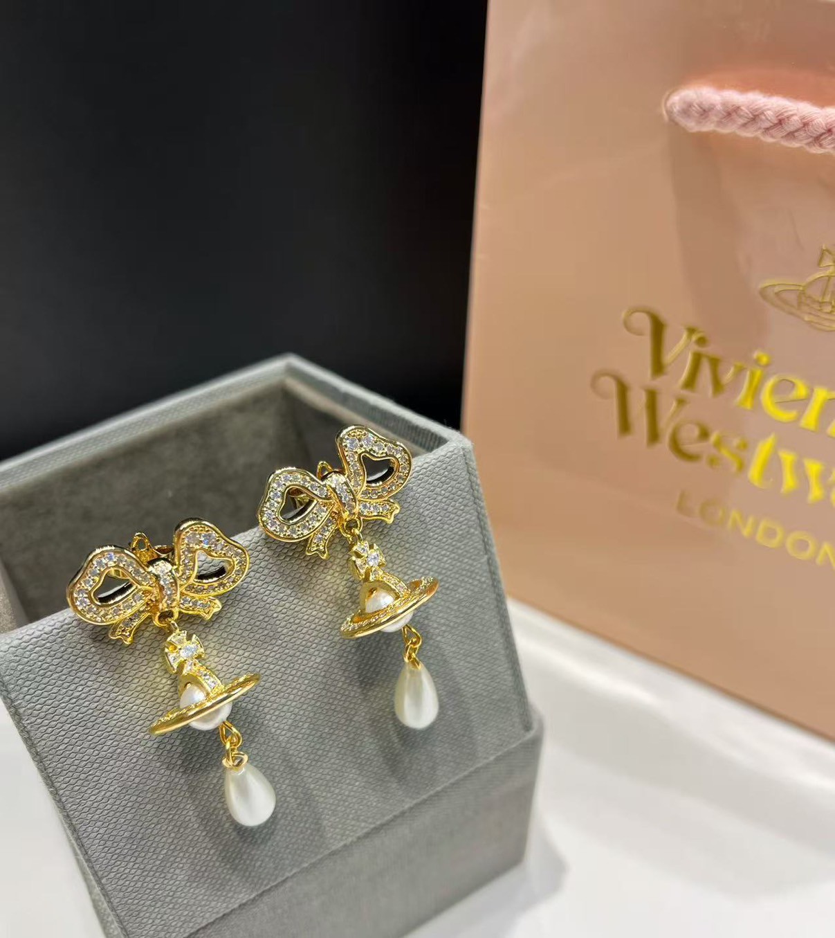 PP11712 ต่างหู Vivien(ทอง)