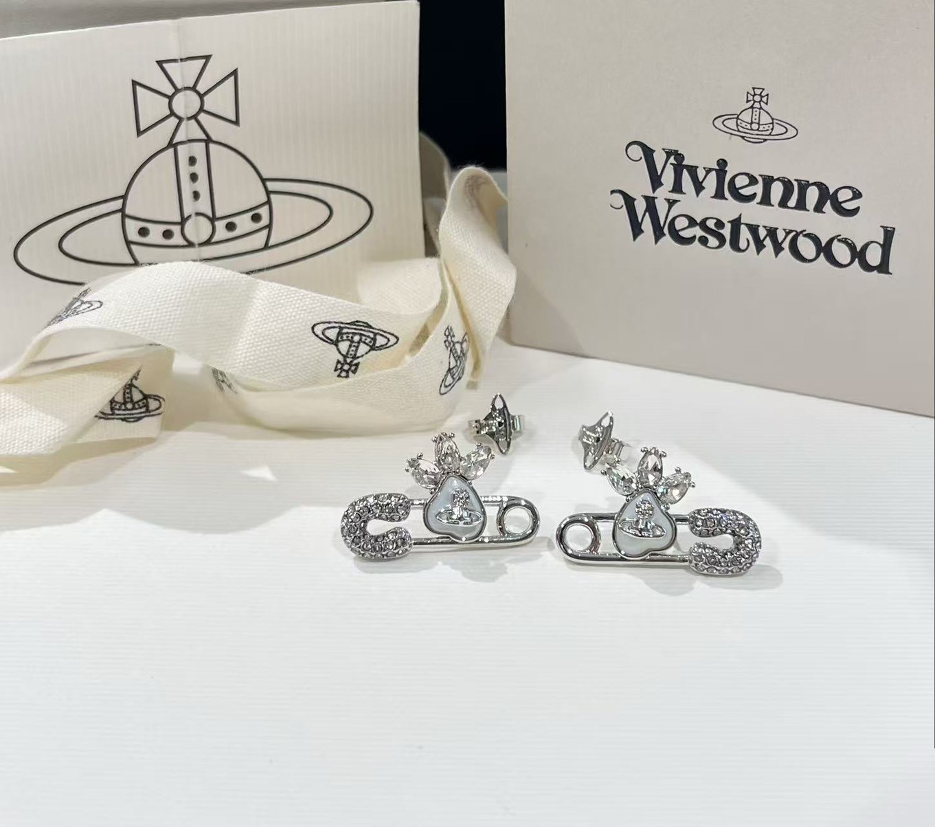 PP12234 ต่างหู Vivien(เงิน)