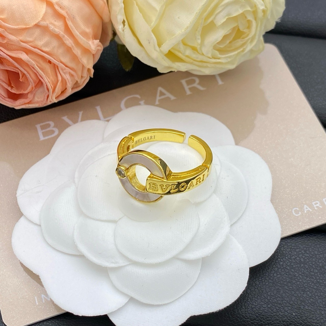 PP12262 แหวน BVL(ทอง-ขาว)