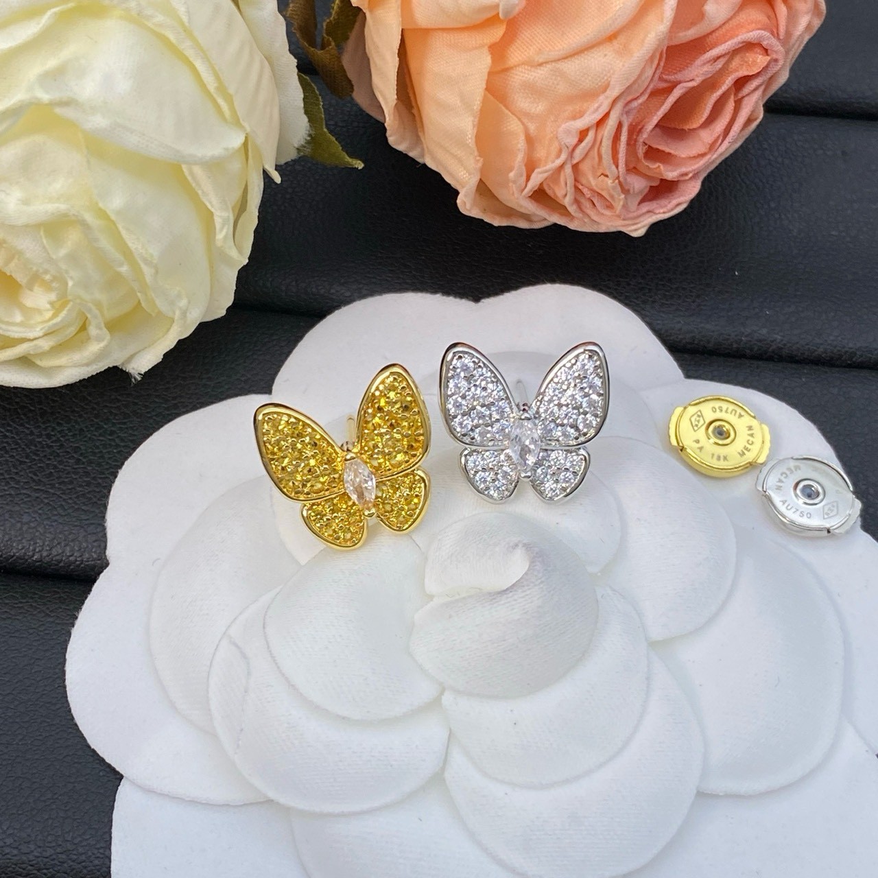 PP12284 ต่างหู VC(ทอง-เงิน)