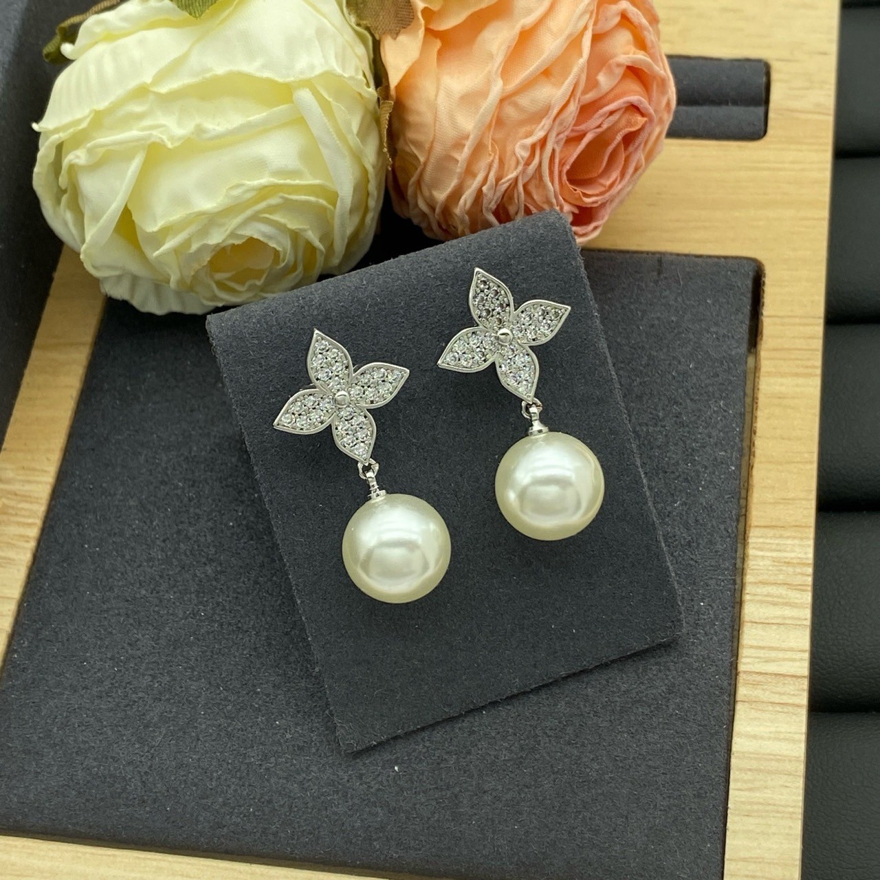 O0988 ต่างหู L(เงิน)