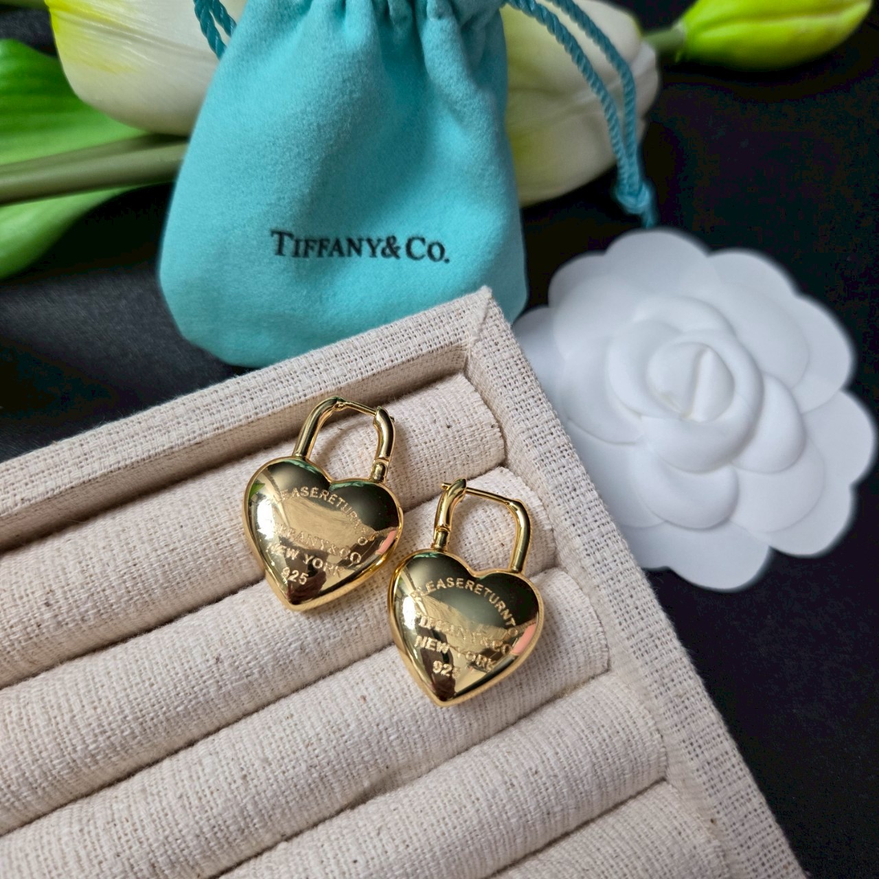 O01214 ต่างหู TIF(ทอง)