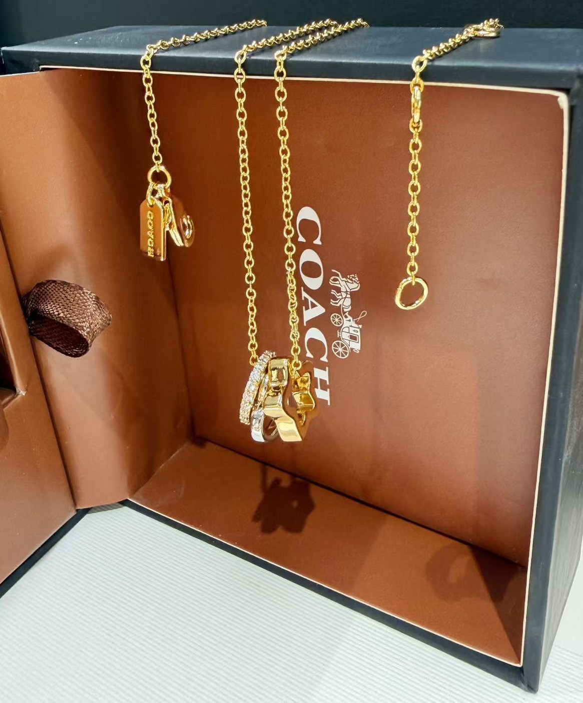 PP12290 สร้อยคอ Coach