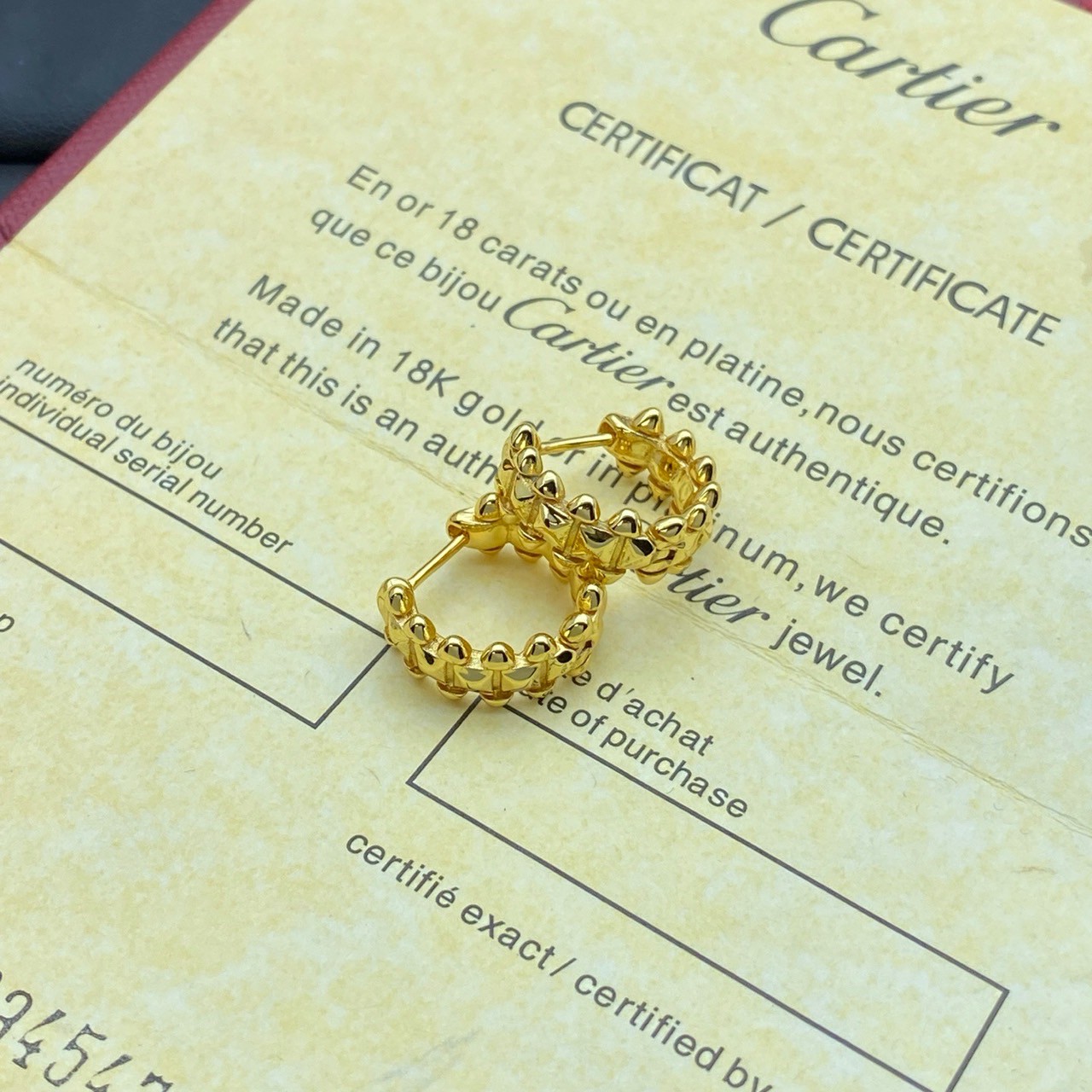 PP10645 ต่างหู CAR(ทอง)