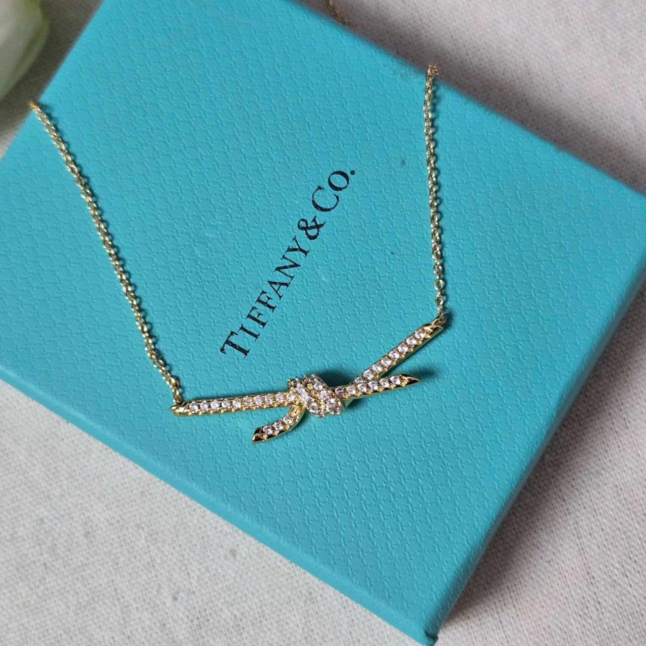 PP10648 สร้อยคอ TIF(ทอง)