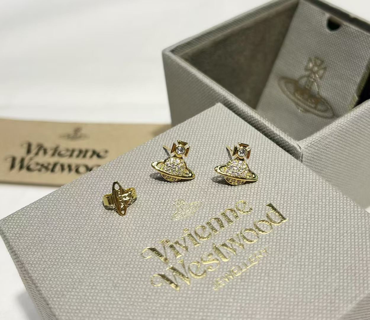 PP11746 ต่างหู Vivien(ทอง)