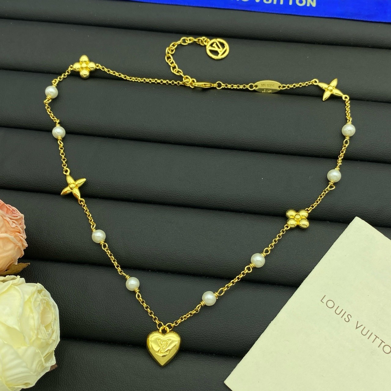 O0993 สร้อยคอ L(ทอง)