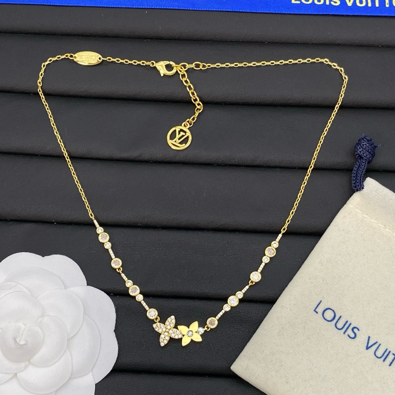 PP12327 สร้อยคอ L(ทอง)