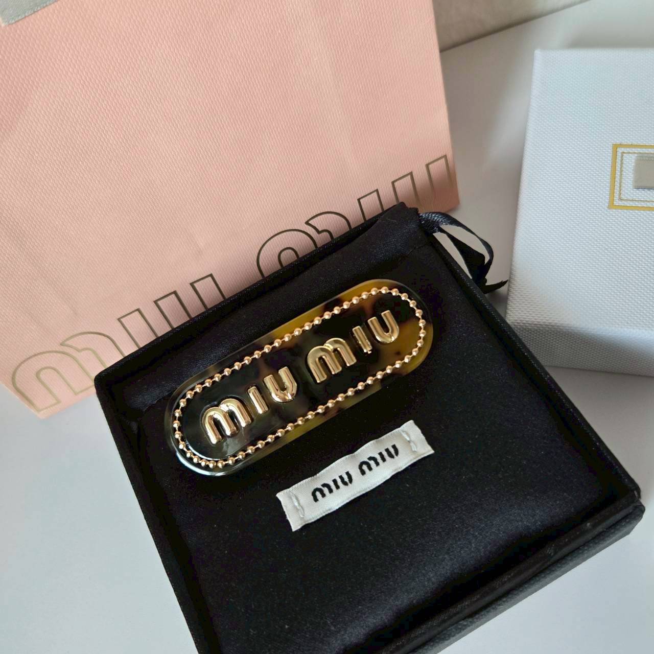 PP12347 กิ๊บ MIU(น้ำตาล)